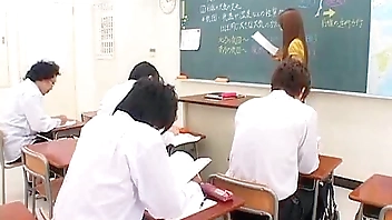 Busty Nippon Teacher Fucks Her Students Hard in XXX Tokyo Thai Porn