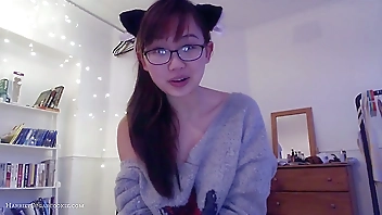 Getting naughty with a sexy Nippon porn star - Tokyo stripping session.