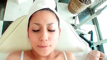 Spicy nipple play and XXX fuckfest after sensual Tokyo massage.