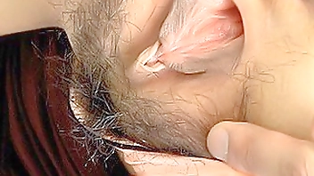 Thai teen gets her hairy snatch licked and fucked