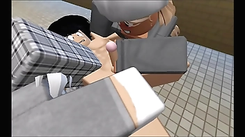Submissive teacher gets fucked by students (roblox porn)
