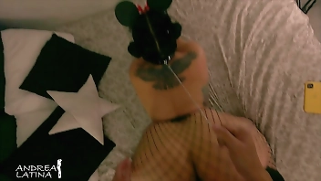 My friend always wanted to be my when my wife is not home.