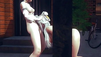 Genshin Impact Hentai - Ningguang Sucks Off Jean Futanari - Japanese Asian Manga Anime Game Porn