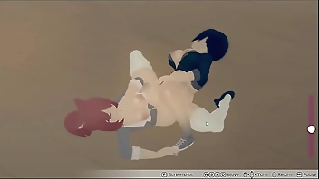 HotGlue [PornPlay Hentai Game] Ep.1 Lesbian hot sex before going into candy kingdom