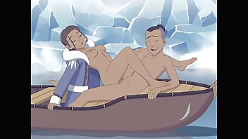 Katara and Sokka with cum inside