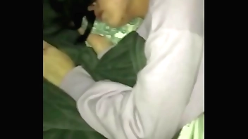 Stepfather visits his stepdaughter at night to fuck