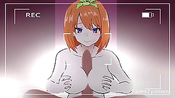 給四葉乳交最後射進她的嘴裡喔