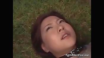 Japanese Teen Lesbian Dominated Outside By Group Of Teens