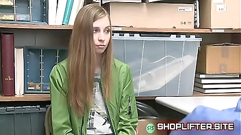 Young Girl Topless By Security