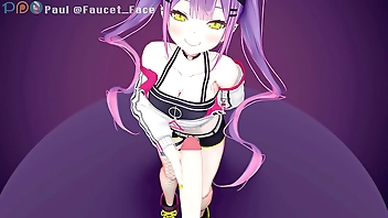 T●wa-Sama!?! A truly devilish handjob!!