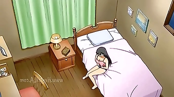 Perrita caliente se masturba