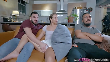 Fucking Around With My Hot Stepsis While Her Hubbie Is Beside Her - Violet Reign - MyPervyFamily