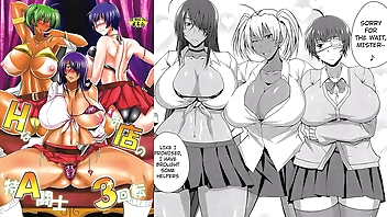 MyDoujinShop - Sexy Ninja Girls Strip to Their Nude Bodies And Fuck!!! Hentai Comic