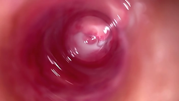 My stepsister show what is deep inside her teen creamy pussy