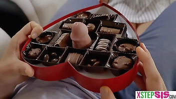 Valentines day made my teen stepsister Elsa Jean sad