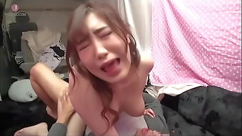 Big-breasted college girl sucks male virgin's cock