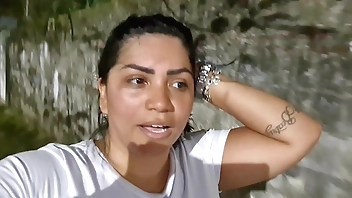 I went out without panties to work out, the personal trainer smelled my sweaty pussy, took me to the bathroom and filled my pussy with cum