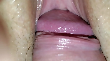 Real Homemade First time filmed wife cums/close up