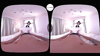 JVRPorn Japanese maid wake you up