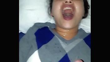 Sexy Asian Wife Cum Facial