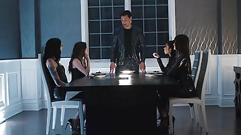 PURE TABOO Stud Has Lustful Dream With Wife's Stepsisters Alex Coal, Maya Woulfe, & Charlotte Sins