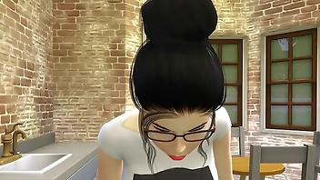 शाओलिन भिक्षु वह अपनी माँ को देखने के लिए एक छोटी छुट्टी पर लंबे समय के बाद घर लौटा और शयनकक्षों को भ्रमित कर दिया और उसे उसके साथ बिस्तर साझा करना पड़ा