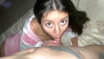 Step sister gets her first anal fuck and creampie in ass