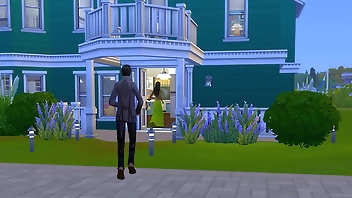 भारतीय बहन एक पार्टी से घर आने के बाद अपने भाई को अपने बिस्तर के बगल में हस्तमैथुन करते हुए पकड़ती है