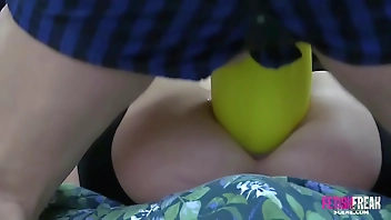 Fetish Freak Scene she gets fucked by huge giant strapon