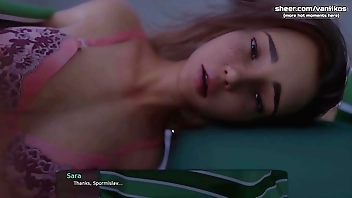 Petite stepsister fantastic blowjob with cum swallowing l My sexiest gameplay moments l Milfy City l Part #6