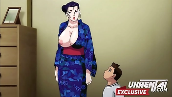 [UNCENSORED] Hot LESBIAN MILFS Filming a PORN video FUCK the Photographer - Hentai