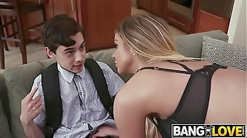 Brooklyn Chase Fucks Her Stepson