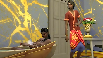 भारतीय माँ और बेटा एक साथ पारिवारिक सेक्स करते हैं