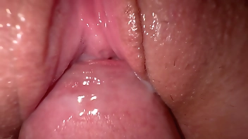 Close up fuck with friend's wife, She cums four times