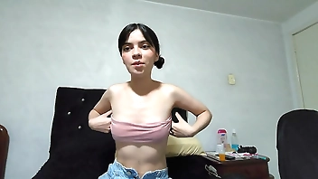 Laura sneaks into her husband's best friend and he fills her with semen in her delicious pink vagina.