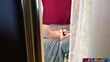 Nephew inlaw caught peeping fucks horny aunt inlaw - Erin Electra