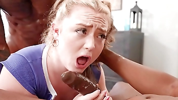 Cute chubby step daughter gets fucked hard by her stepdad and his best friend