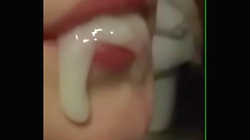 SLOW COMSHOT FROM MOUTH