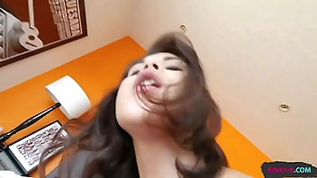 I introduced my stepsister to my big fat cock and cum in her mouth - Penelope Reed