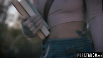 Small hands has his hands full with these two girls