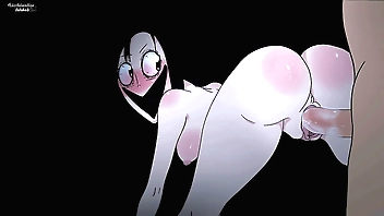 Terrible Momo chooses a guy for the night, but when he arrived he cried with fear (but fucked anyway) Hentai,Cartoon,Parody !