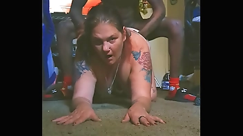 Trailer park hillbilly Milf takes on DrBlackjohnsonxxx (Creampie)