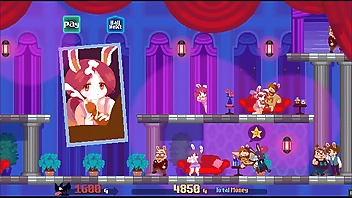 Rabbit Hole [Hentai game PornPlay ] Ep.2 huge cumshots on bunnygirl whore