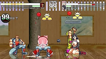 MUGEN Amy Rose and Tifa Lockhart