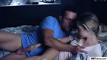 Daddy Fucks Sexy Family Friend Mona Blue