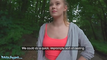 Public Agent Casey the Runner in Tight Leggings Fucked