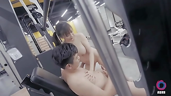 健身房 麗娜的出汗sex
