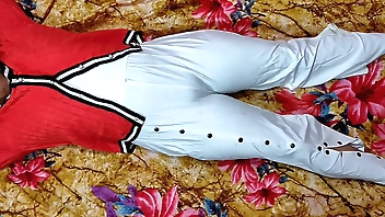 white dress Tanya girlfriend Anal sex with pussy fucking with boyfriend