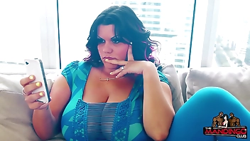 Big Titty Cuban MILF takes on Dominican BBC