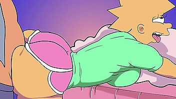 Lisa Simpson fucks rich with her stepfather